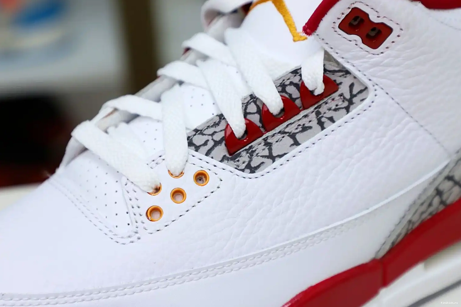 Retro Red(CT8532-126） Cardinal Jordan Air  Kimikick 3 0423